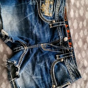 Rock revival Jean shorts size 25